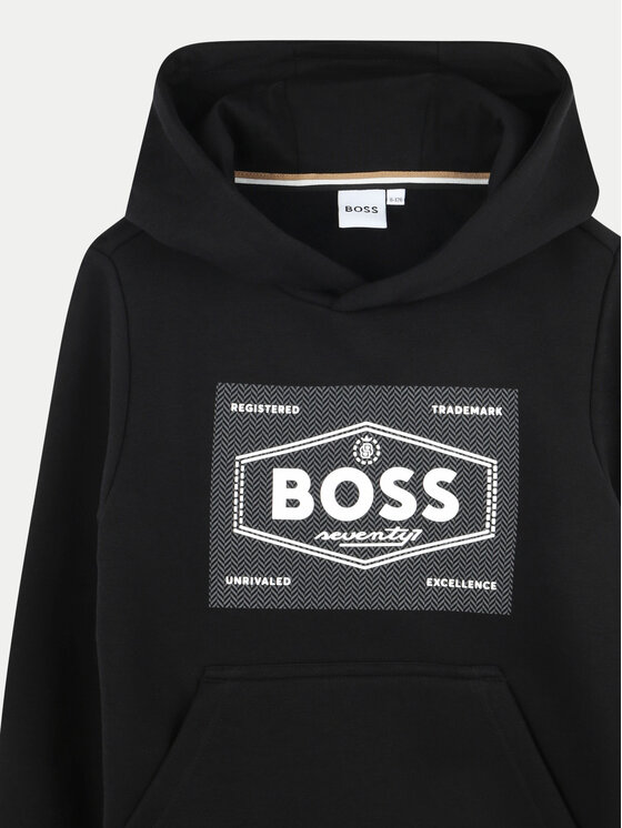 BOSS Boss Felpa J51194 D Nero Regular Fit