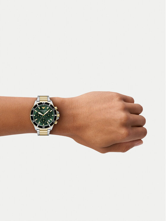Emporio Armani Emporio Armani Laikrodis World Explorer AR11695 Sidabrinė