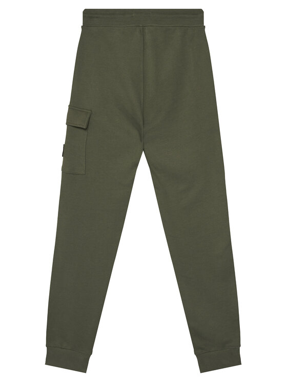 Calvin Klein Jeans Calvin Klein Jeans Melegítő alsó Badge IB0IB02199 Zöld Relaxed Fit