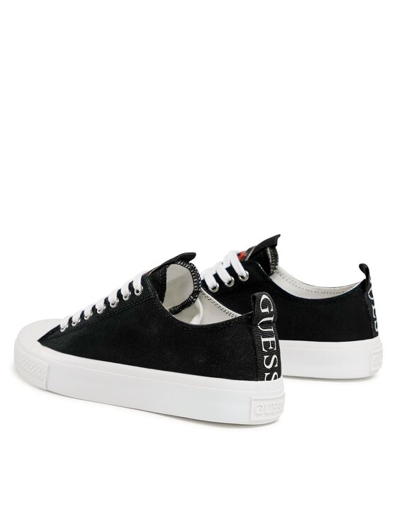 Guess Guess Sneakers aus Stoff Ederla Low Cut FL5ERL FAB12 Schwarz