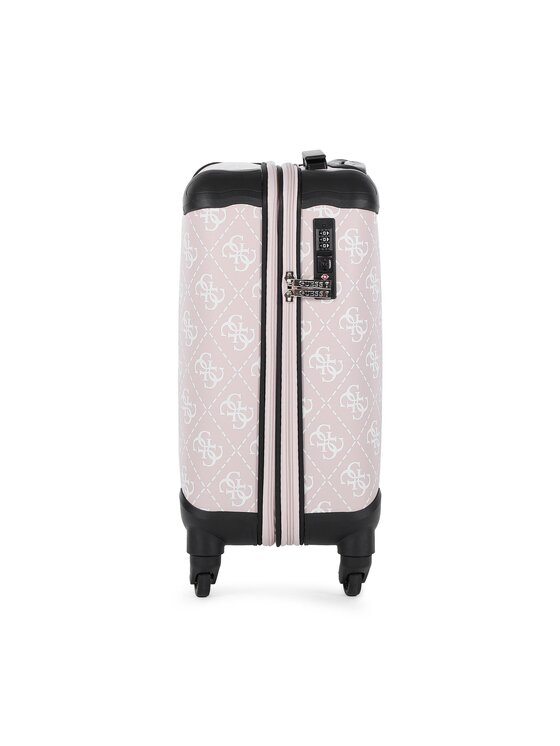Guess Guess Самолетен куфар за ръчен багаж Berta (S) Travel TWS868 89430 Розов