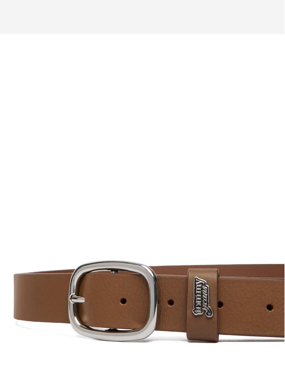 Tommy Jeans Tommy Jeans Diržas Tjw Oval 3.0 Buckle AW0AW18812 Ruda