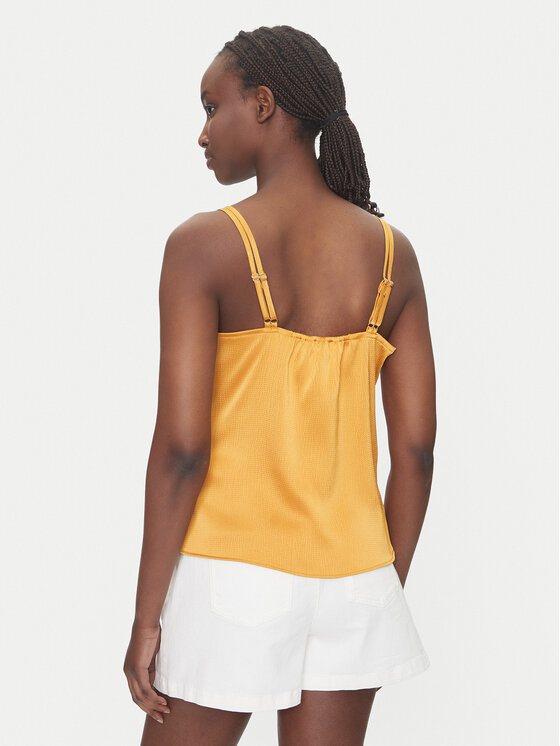 Morgan Morgan Top 242-OLAFI Żółty Slim Fit