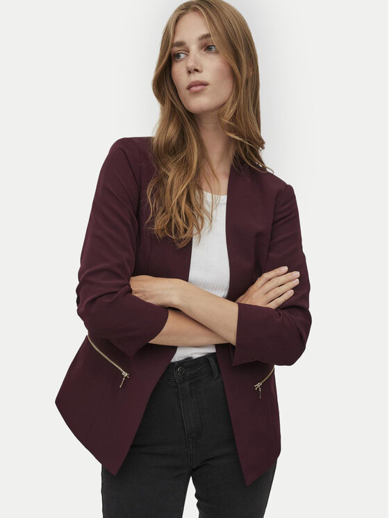 Vila Vila Sakoi Joy 14058873 Ljubičasta Regular Fit
