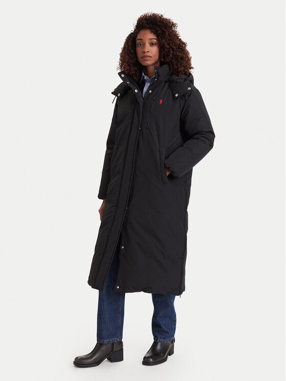 Polo Ralph Lauren Polo Ralph Lauren Pūkinė striukė 211A97137002 Juoda Relaxed Fit