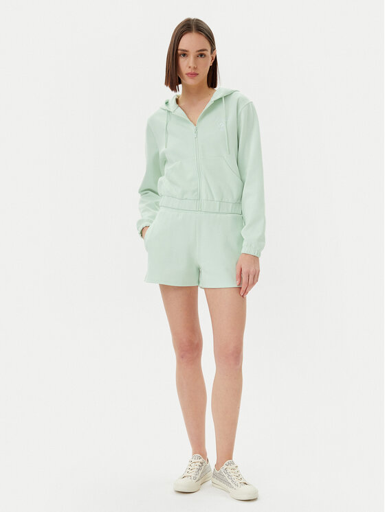 Guess Guess Majica dugih rukava V5RQ20 KC3D2 Zelena Regular Fit