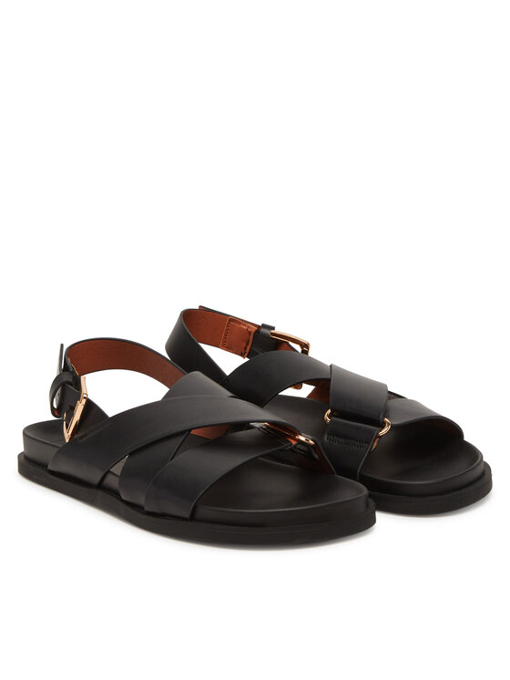 Pieces Pieces Sandale 17156844 Crna