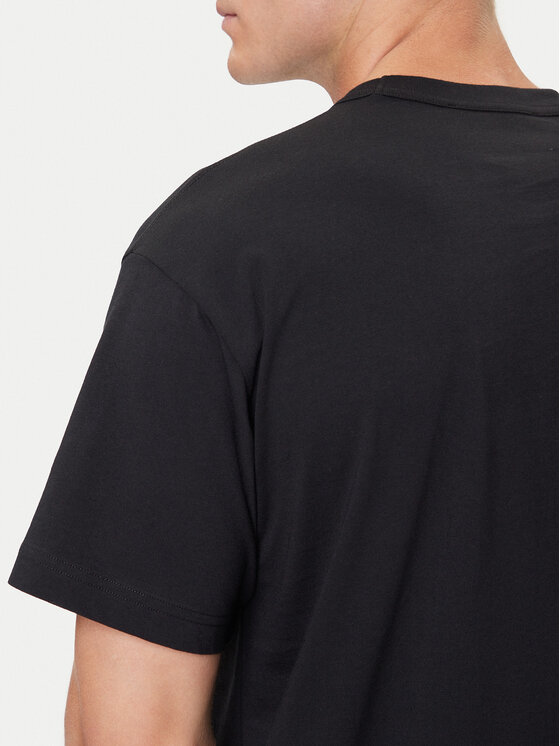 Versace Jeans Couture Versace Jeans Couture T-Shirt 79GAHE01 CJ00T Μαύρο Regular Fit