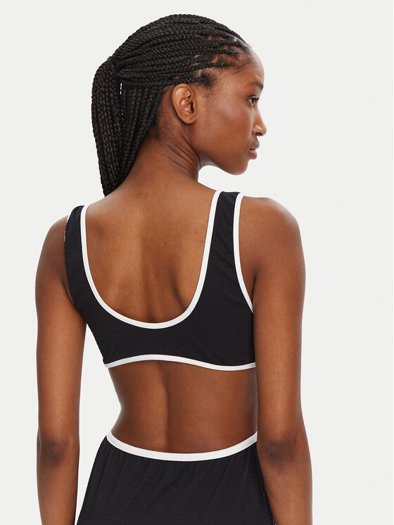 Seafolly Seafolly Лятна рокля Beach Bound 55111-DR Черен Slim Fit