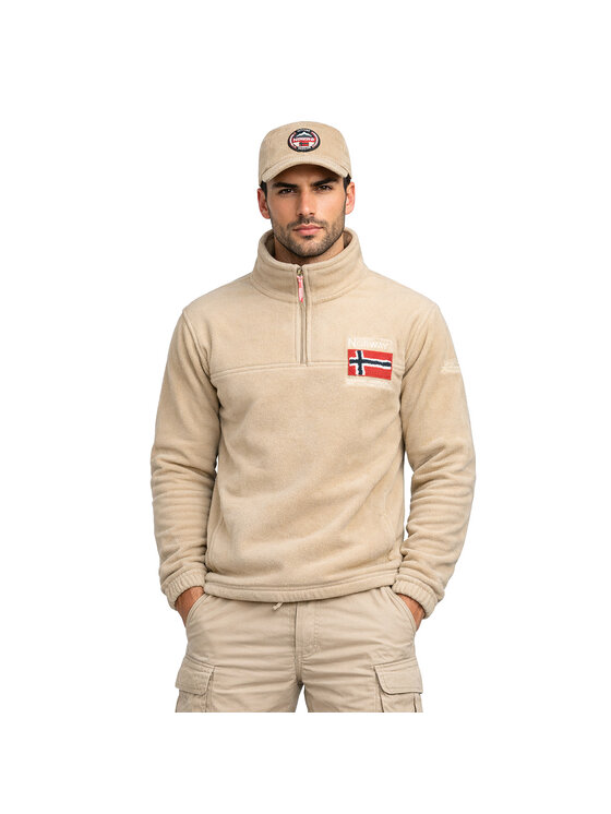 Geographical Norway Geographical Norway Polar WZ6694H/GN-BEIGE Beżowy Reglan Fit