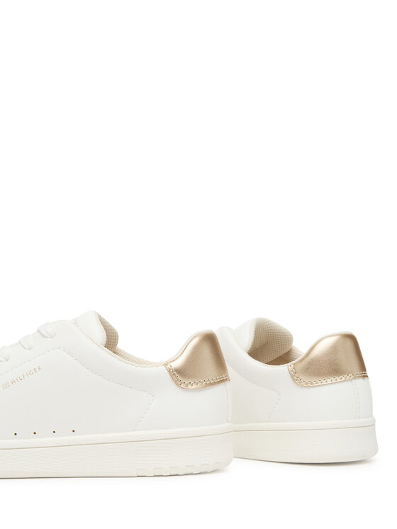 Tommy Hilfiger Tommy Hilfiger Сникърси Low Cut Lace Up Sneaker T3A9-33976-1355 S Бял