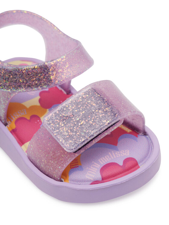 Melissa Melissa Sandály Mini Melissa Jump Print Bb 33663 Fialová