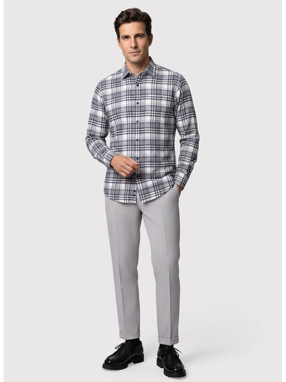 Pako Lorente Pako Lorente Koszula P26WF-1X-007 Granatowy Regular Fit