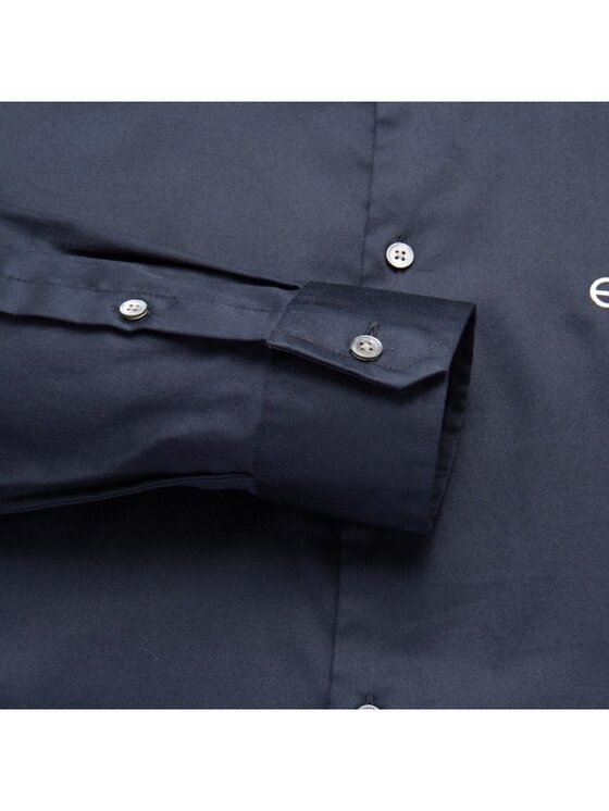 Emporio Armani Emporio Armani Košile 3L1CD4 1NBNZ Tmavomodrá Regular Fit