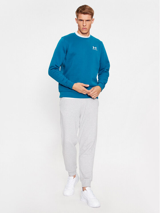 Under Armour Under Armour Jopa Ua Essential Fleece Crew 1374250 Modra Loose Fit