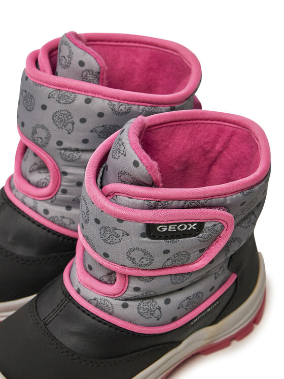 Geox Geox Μπότες Χιονιού B Flanfil Girl B Abx B263WG 0BCMN C9235 S Μαύρο