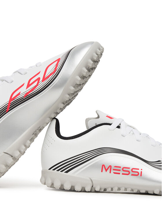 adidas adidas Boty na fotball F50 Messi Club JP7453 Bílá