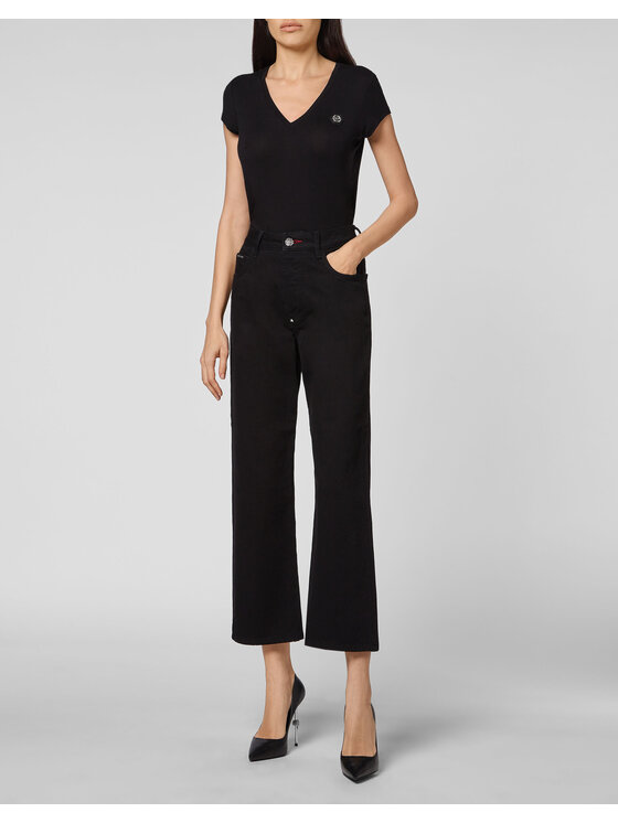 PHILIPP PLEIN PHILIPP PLEIN Jeansy 1373 Světle modrá Loose Fit