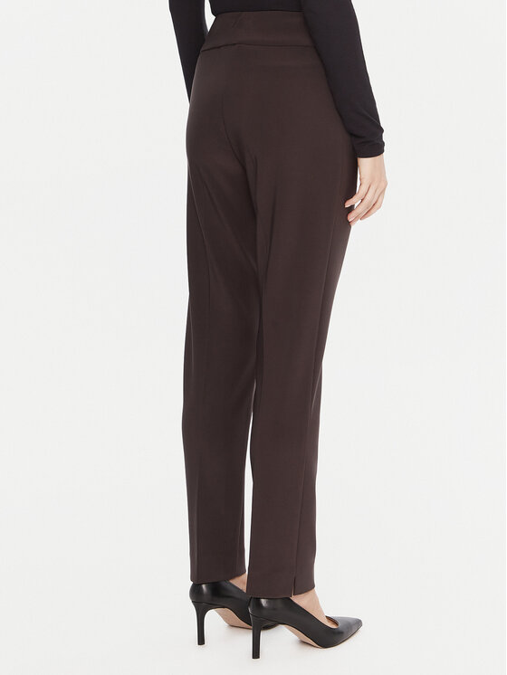 Joseph Ribkoff Joseph Ribkoff Medžiaginės kelnės 144092F25 Ruda Slim Fit