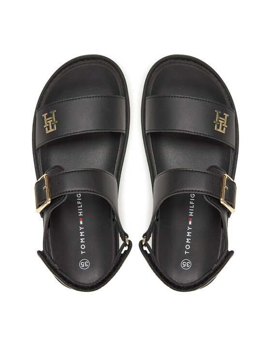Tommy Hilfiger Tommy Hilfiger Sandale T3A2-33785-0326 S Crna