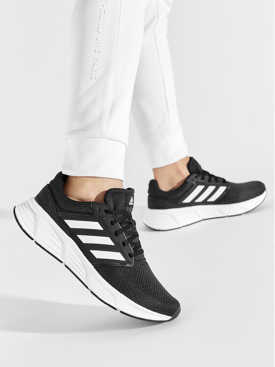 adidas adidas Bežecké topánky Galaxy 6 GW3848 Čierna
