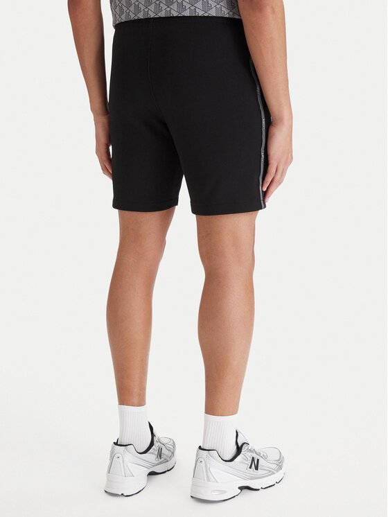 Lacoste Lacoste Sportovní kraťasy GH0886 Černá Regular Fit
