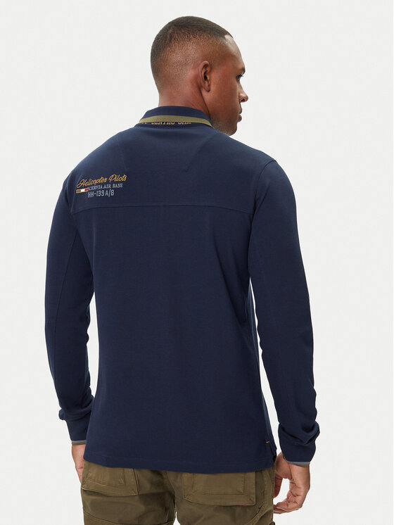 Aeronautica Militare Aeronautica Militare Polo 252PO1896UP00173 Tamnoplava Regular Fit