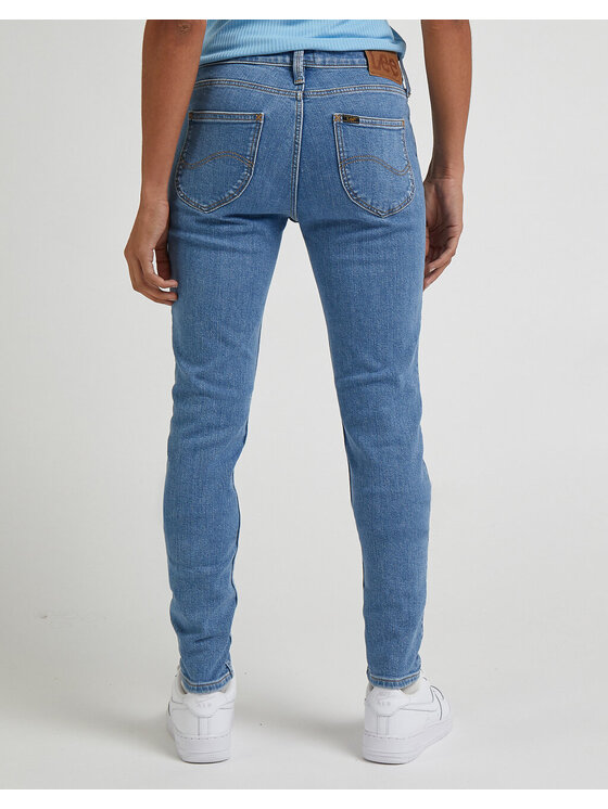 Lee Lee Jeansy SCARLETT Niebieski Skinny Fit