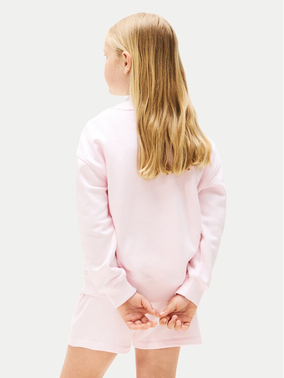 Tommy Hilfiger Tommy Hilfiger Sweatshirt Script KG0KG08683 Rosa Regular Fit