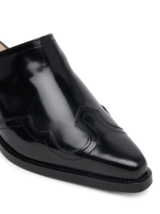 Tommy Hilfiger Tommy Hilfiger Şlapi Western Abrasivato FW0FW08887 Negru