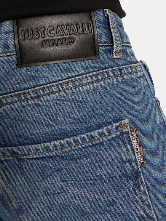 Just Cavalli Just Cavalli Jeans hlače 77OAB500 Modra Slim Fit