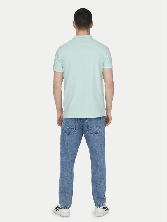 Only & Sons Only & Sons Polokošeľa Fletcher 22024827 Zelená Regular Fit