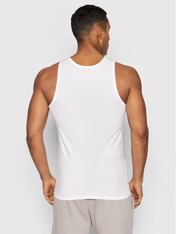 United Colors Of Benetton United Colors Of Benetton Мъжки топ 3OP82H257 Бял Regular Fit