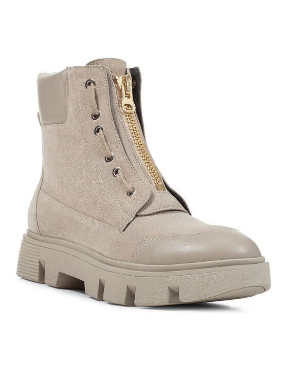 Geox Geox Schnürschuhe D Vilde D36UAB 02285 C5004 Beige