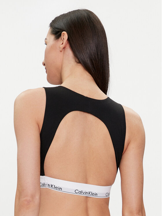 Calvin Klein Underwear Calvin Klein Underwear Top nedrček 000QF7626E Črna