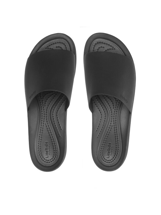 Crocs Klapki Crocs Brooklyn Slide 208728 Czarny | Modivo.pl