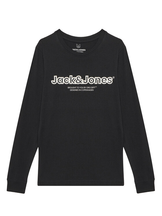 Jack&Jones Junior Bluzka 12247606 Czarny Standard Fit