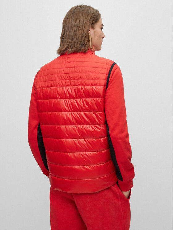 BOSS Boss Liemenė 50496725 Raudona Regular Fit