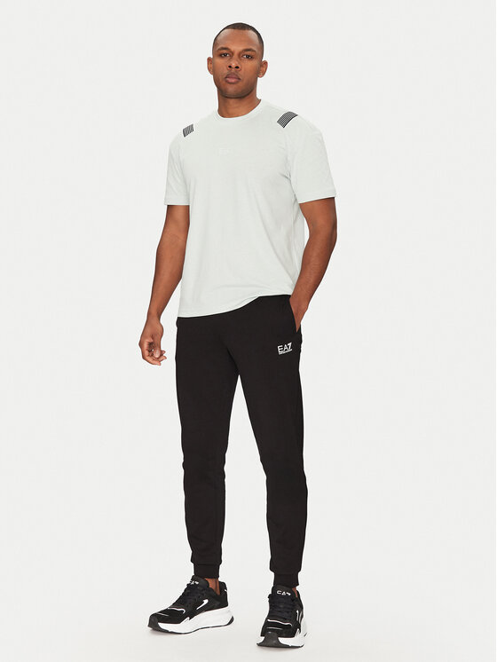 EA7 Emporio Armani EA7 Emporio Armani T-Shirt 7M000266 AF10375 U9060 Niebieski Regular Fit