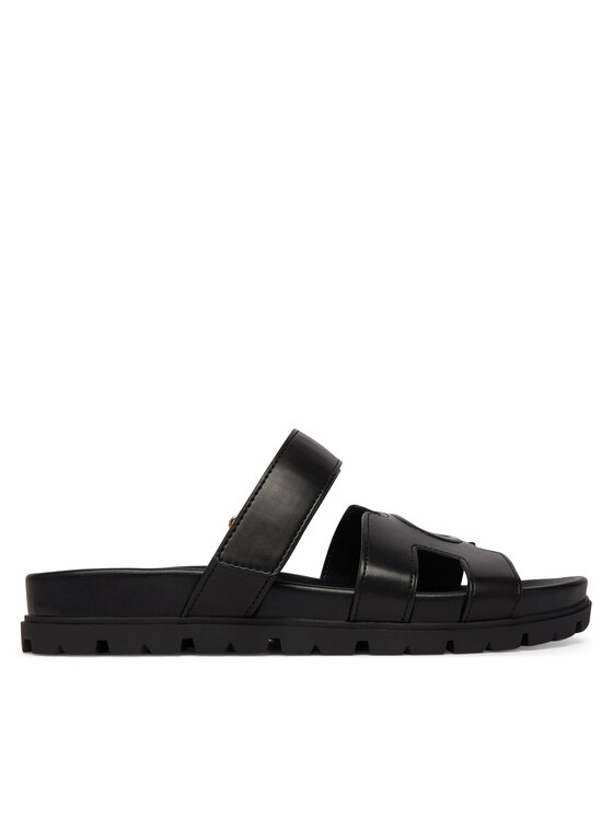 Guess Guess Klapki FLJFAS ELE03 Czarny