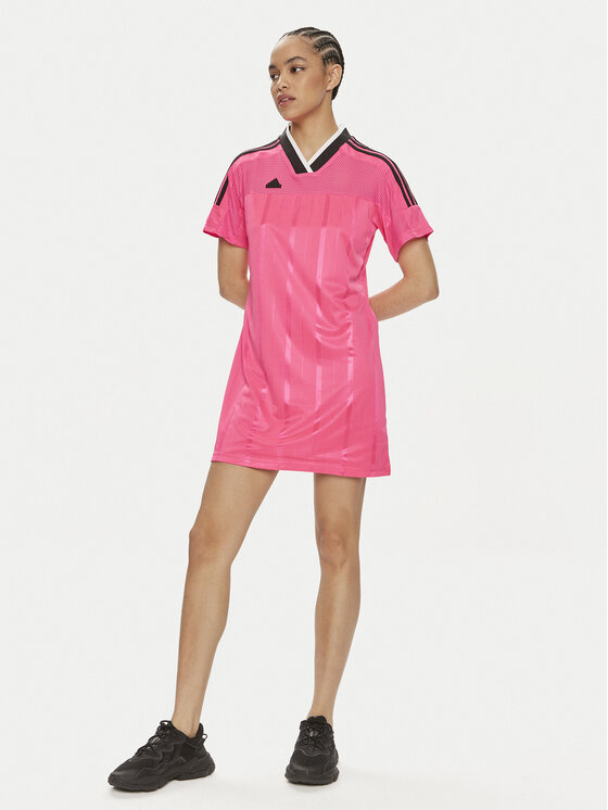 adidas adidas Kleid für den Alltag Tiro Summer IS0732 Rosa Regular Fit