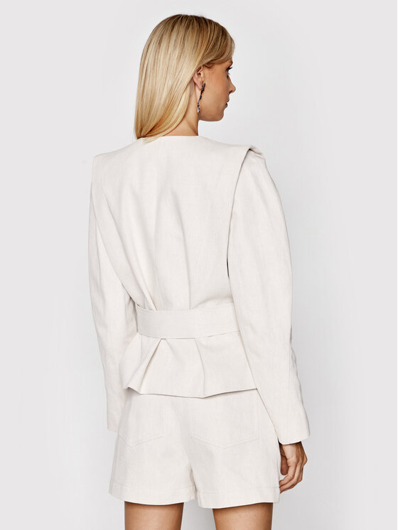 IRO IRO Giacca da abito Polka A0484 Beige Structured Fit