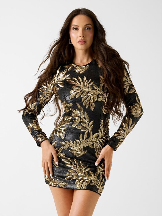 Marciano Guess Marciano Guess Vsakodnevna obleka 180068 Črna Classic Fit