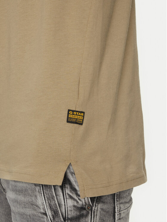 G-Star Raw G-Star Raw T-shirt Nifous D24449-336 Cachi Regular Fit