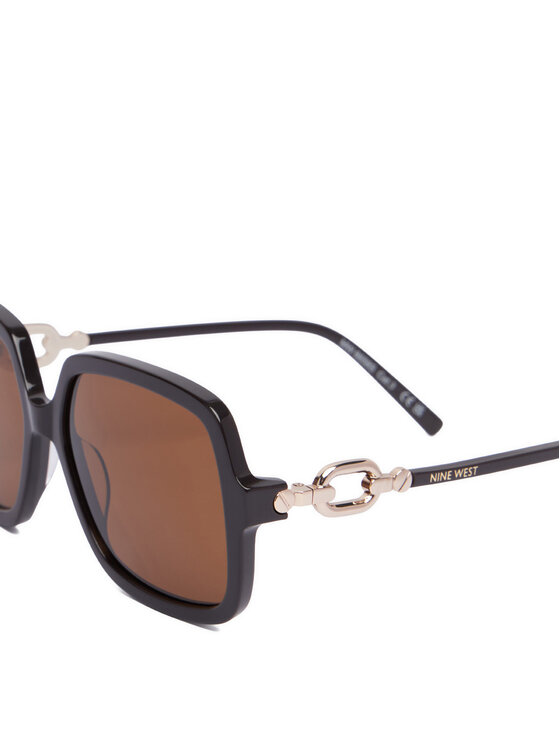 Nine West Nine West Γυαλιά ηλίου CEO-NW6658S Σκούρο καφέ