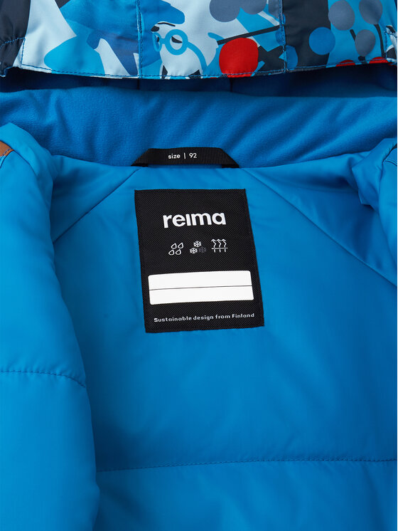 Reima Reima Kombinezon zimowy Puhuri 5100116B Niebieski Regular Fit