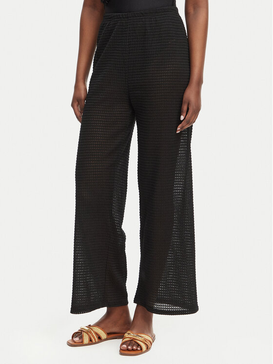 Ysabel Mora Pantaloni din material 86269 Negru Loose Fit