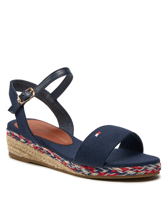 Tommy Hilfiger Tommy Hilfiger Еспадрильї T3A7-33283-1703800 M Голубий