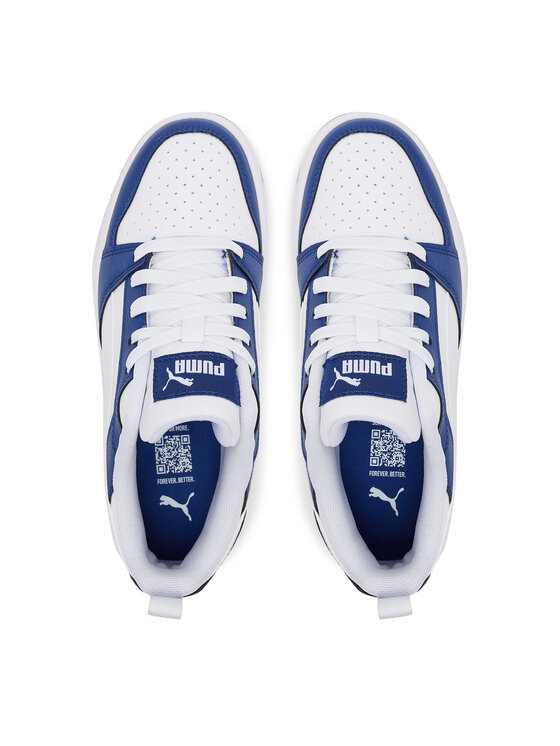 Puma Puma Sneakersy Rebound V6 Lo Jr 393833 21 Biały