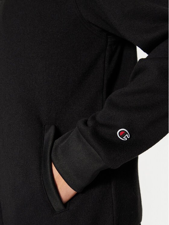 Champion Champion Світшот 220284 Чорний Slim Fit
